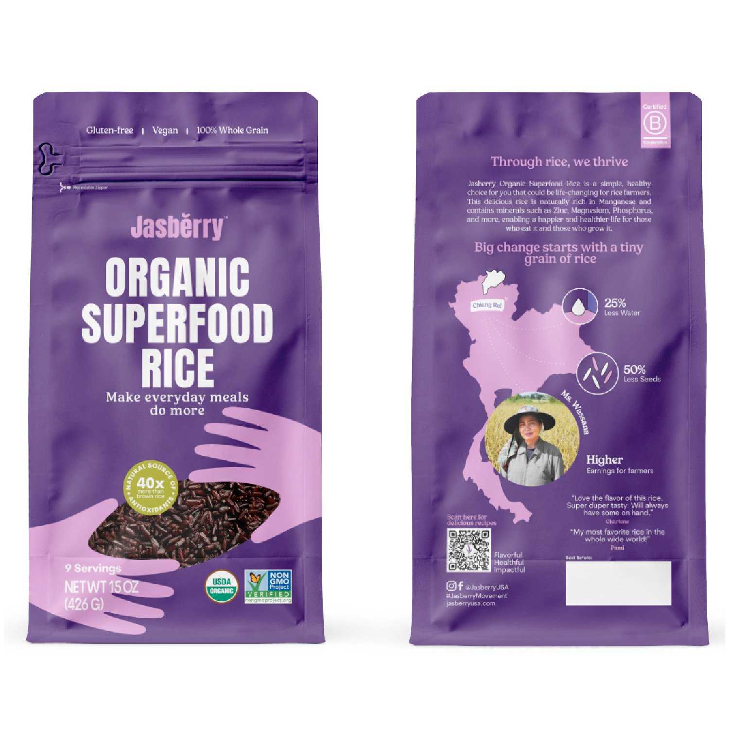 JASBERRY ORGANIC SUPERFOOD RICE